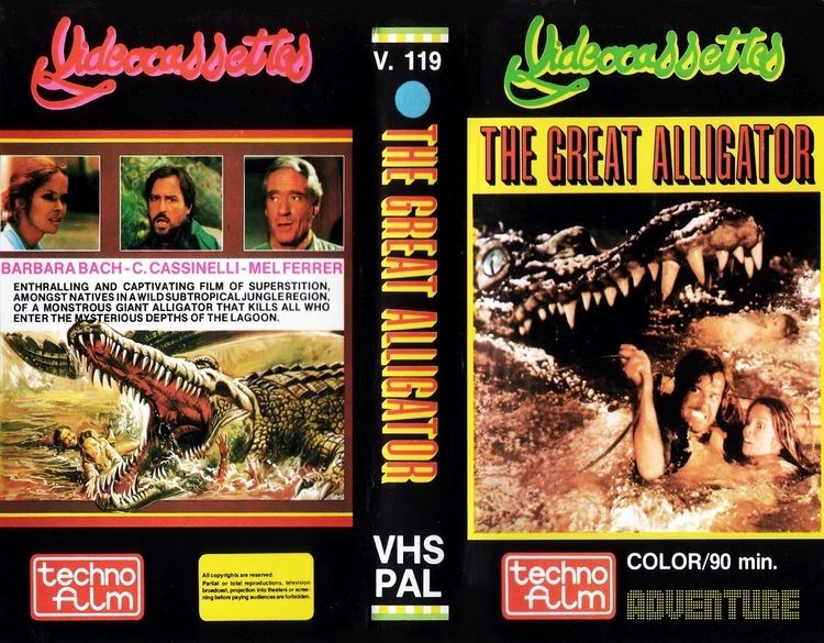 The Great Alligator River Cinema Arcana The VHS Archives Sergio Martinos THE GREAT