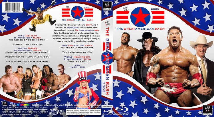 The Great American Bash (2005) WWE Great American Bash 2005 BluRay Cover by Chirantha on DeviantArt