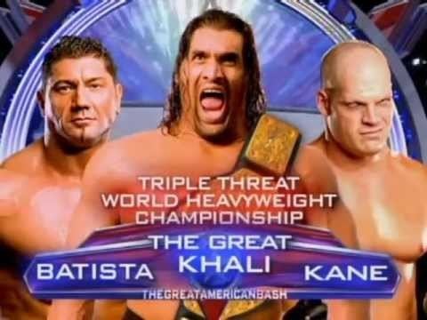 The Great American Bash (2007) WWE The Great American Bash 2007 match card YouTube
