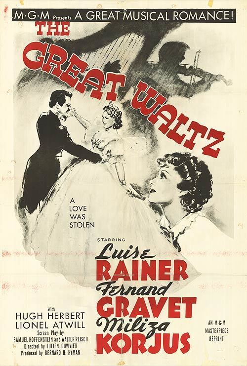 The Great Waltz (1938 film) Great Waltz movie posters at movie poster warehouse moviepostercom