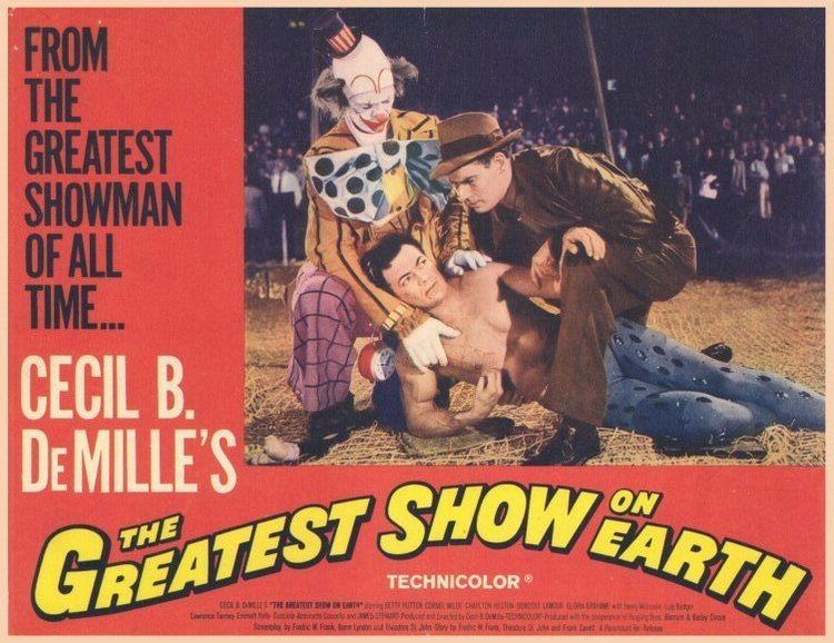 The Greatest Show on Earth (film) The Greatest Show on Earth Lions Tigers and Heston Oh My