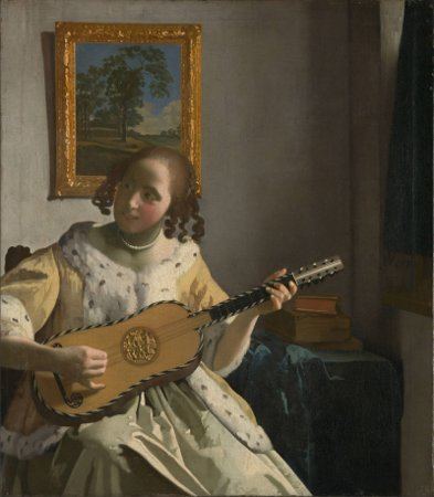 The Guitar Player (Vermeer) wwwessentialvermeercomcatalogueimagepaintings