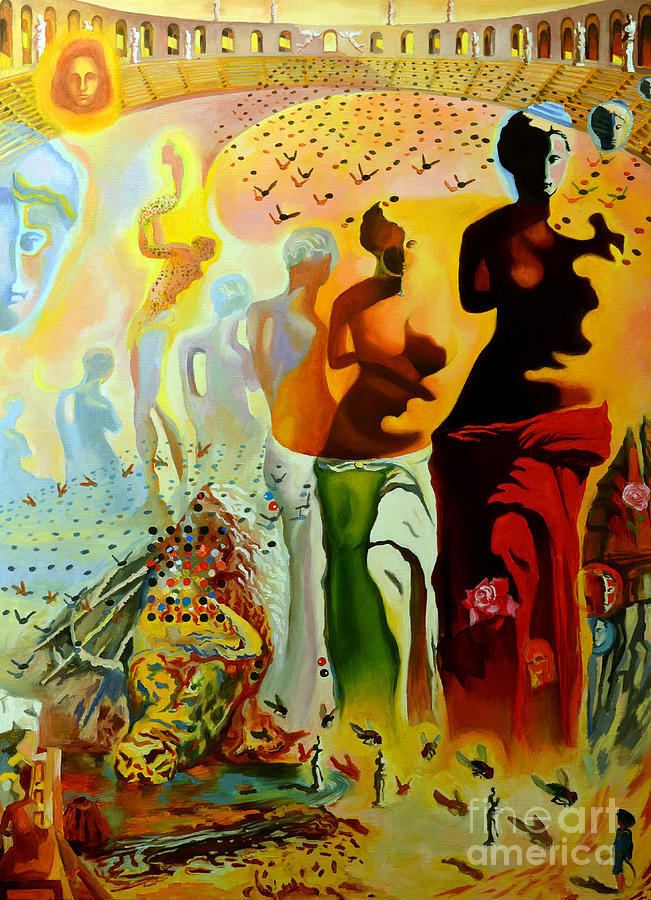 The Hallucinogenic Toreador All of Salvador Dali39s Paintings Dali Oil Painting Reproduction