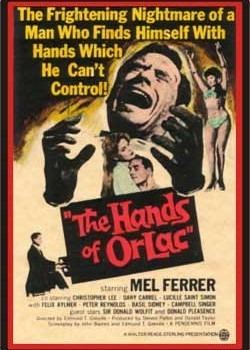 The Hands of Orlac (1960 film) The Hands of Orlac 1960 film Wikipedia
