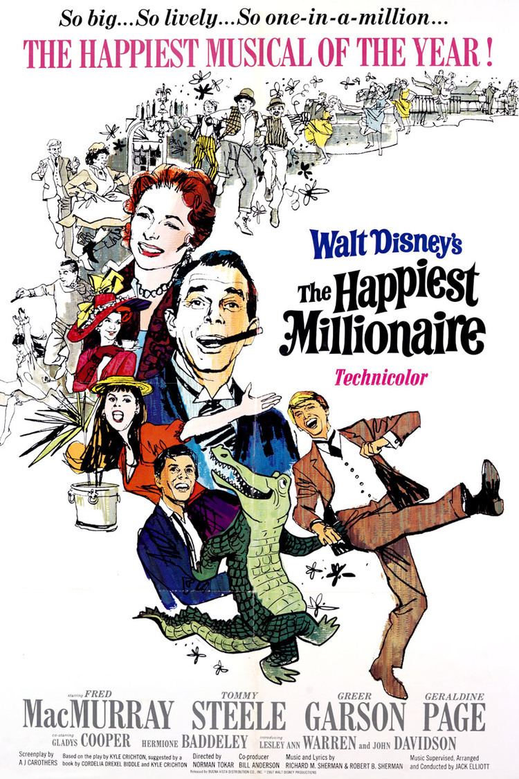 The Happiest Millionaire wwwgstaticcomtvthumbmovieposters7779p7779p