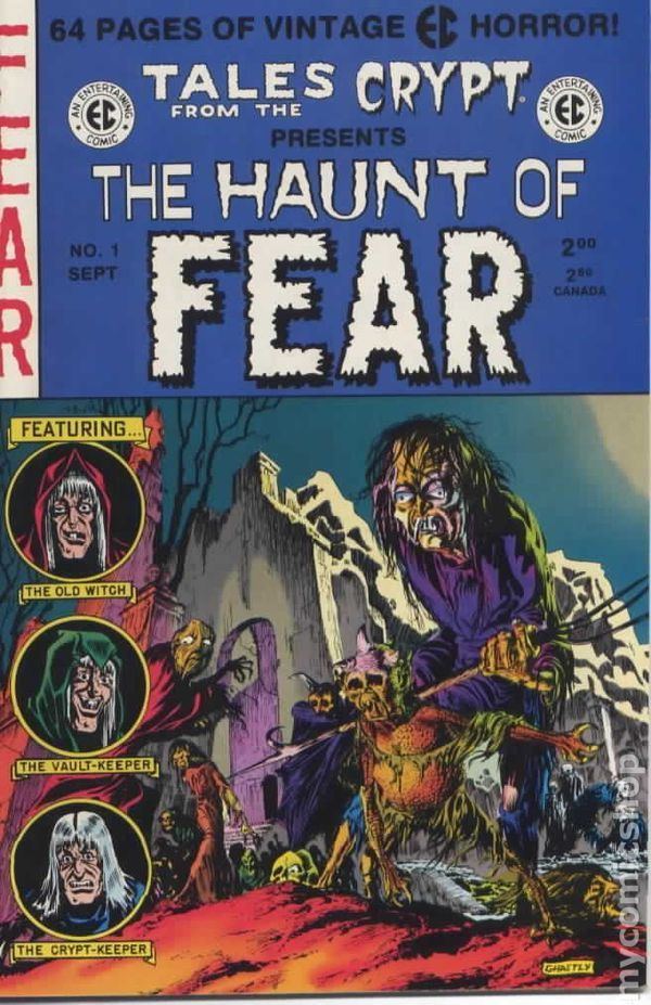 The Haunt of Fear Haunt of Fear 1991 Russ CochranGemstone comic books