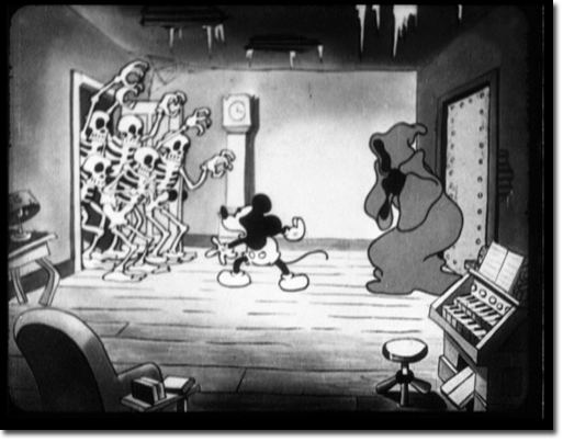 The Haunted House (1929 film) Mickey Mouse Follies Black and White The Haunted House December