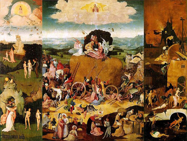 The Haywain Triptych 17 images about Hieronymus Bosch 1450 1516 on Pinterest