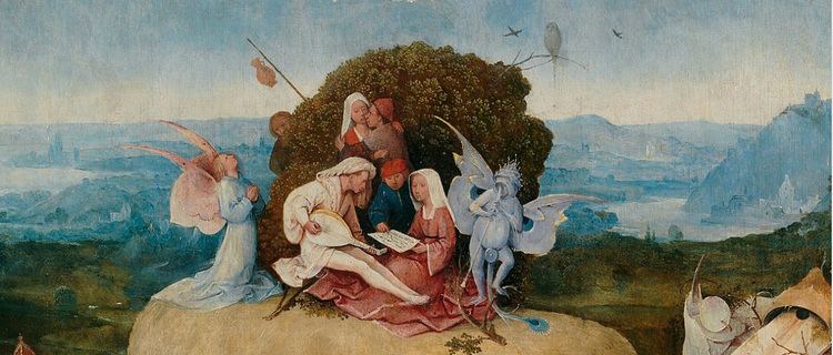 The Haywain Triptych Hell in a handcart The secrets behind Hieronymous Bosch39s The
