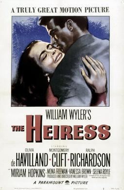 The Heiress movie poster