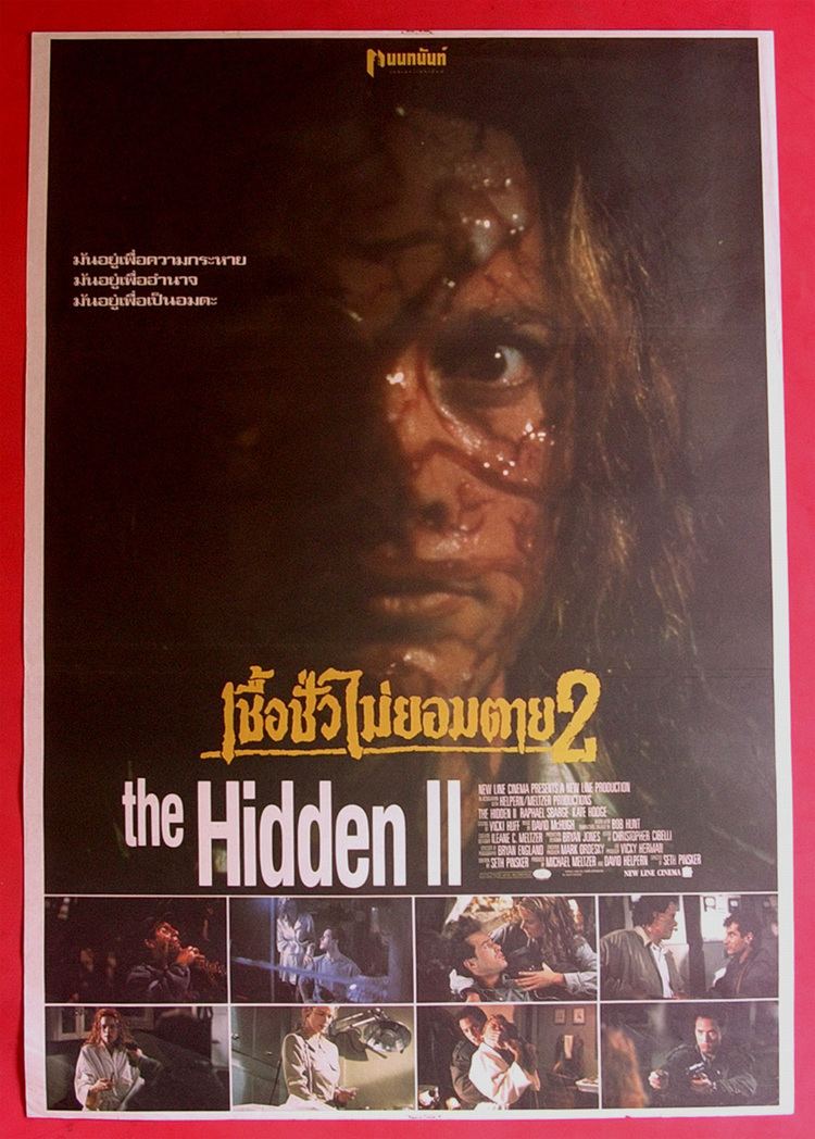 The Hidden II THE HIDDEN 2 Horror Thai Movie Poster Seth Pinsker 1994 eBay