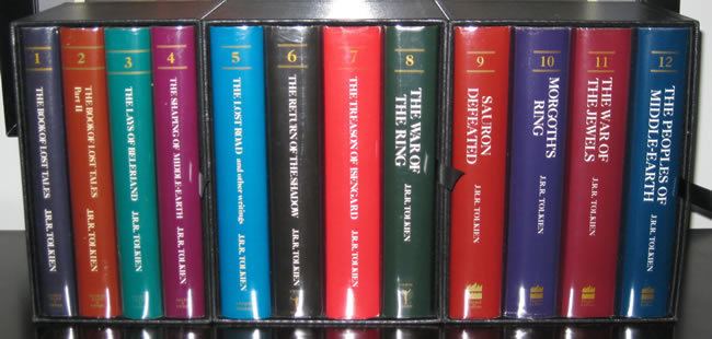 The History of Middle-earth The History of Middleearth 12 volumes 3 volumes sets or 1st