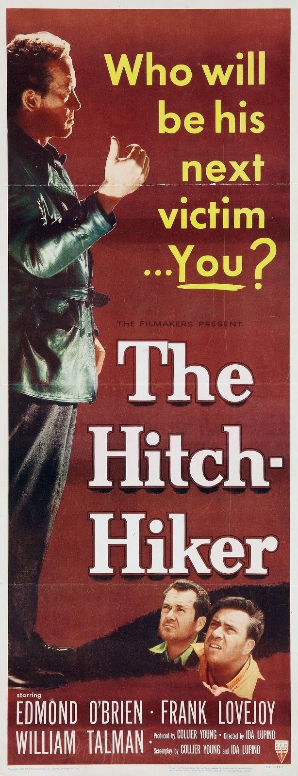 The Hitch-Hiker The HitchHiker 1953 Film Noir of the Week