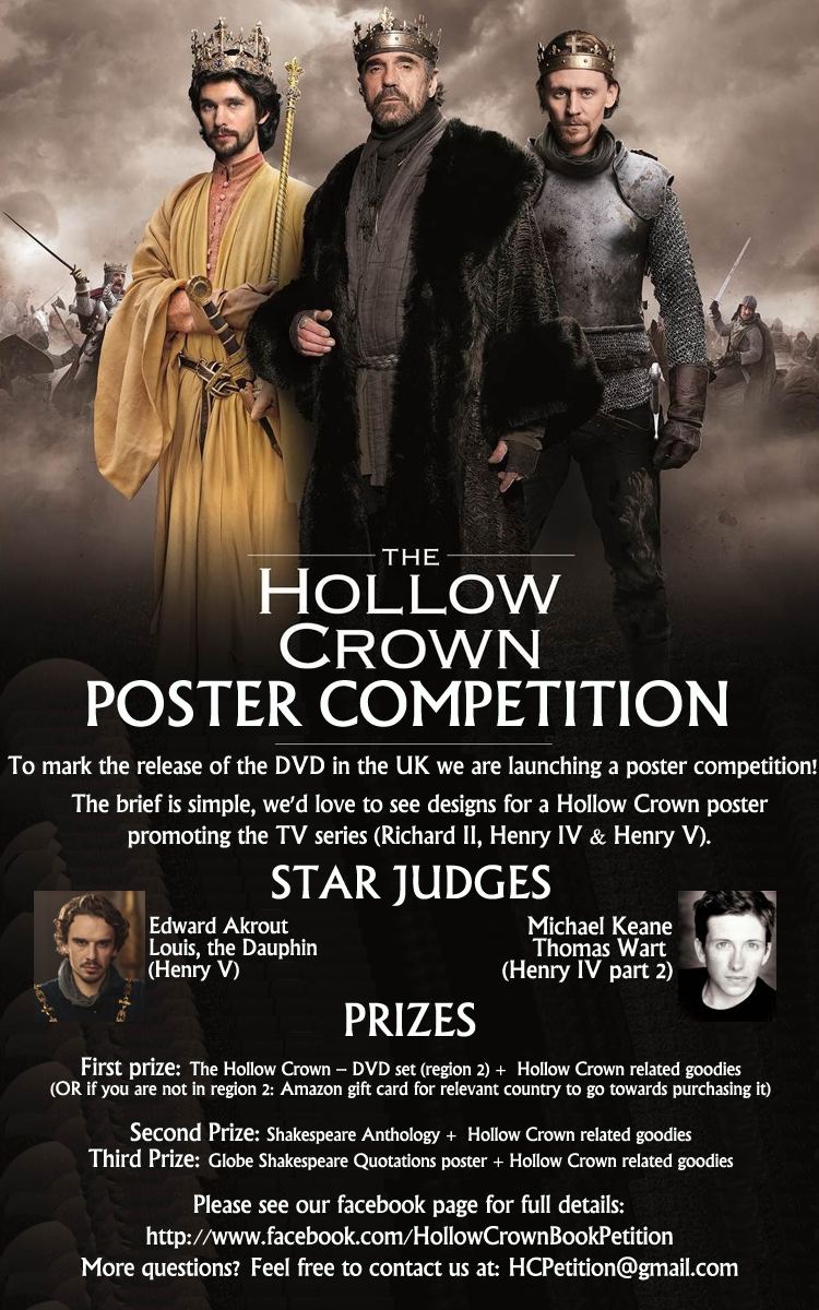 The Hollow Crown (TV series) The Hollow Crown poster competition Mathew Lyons