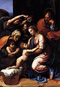The Holy Family of Francis I (Raphael) httpsuploadwikimediaorgwikipediacommonsthu