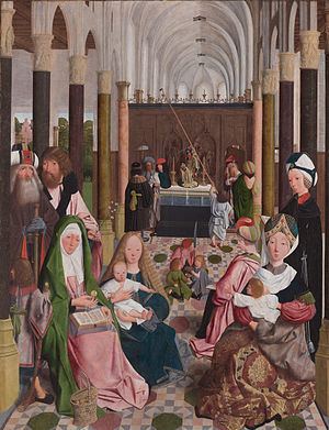 The Holy Kinship (Geertgen tot Sint Jans) httpsuploadwikimediaorgwikipediacommonsthu