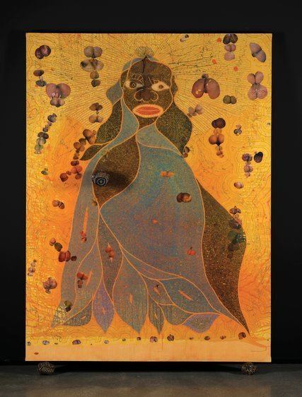 The Holy Virgin Mary Chris Ofili39s 39The Holy Virgin Mary39 to Be Sold The New York Times