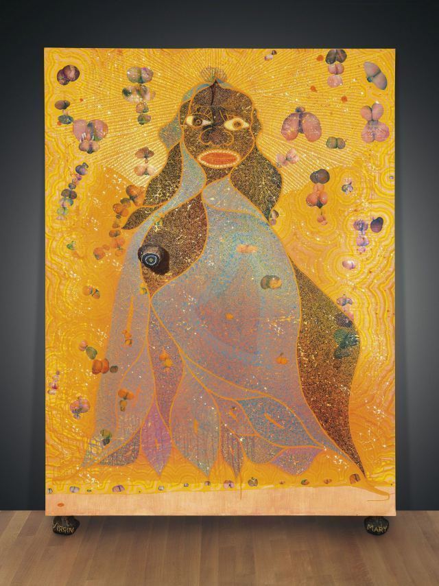 The Holy Virgin Mary Chris Ofili39s 39Holy Virgin Mary39 Make News Again This Time Setting