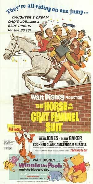 The Horse in the Gray Flannel Suit Horse in the Gray Flannel Suit and Winnie the Pooh movie posters at
