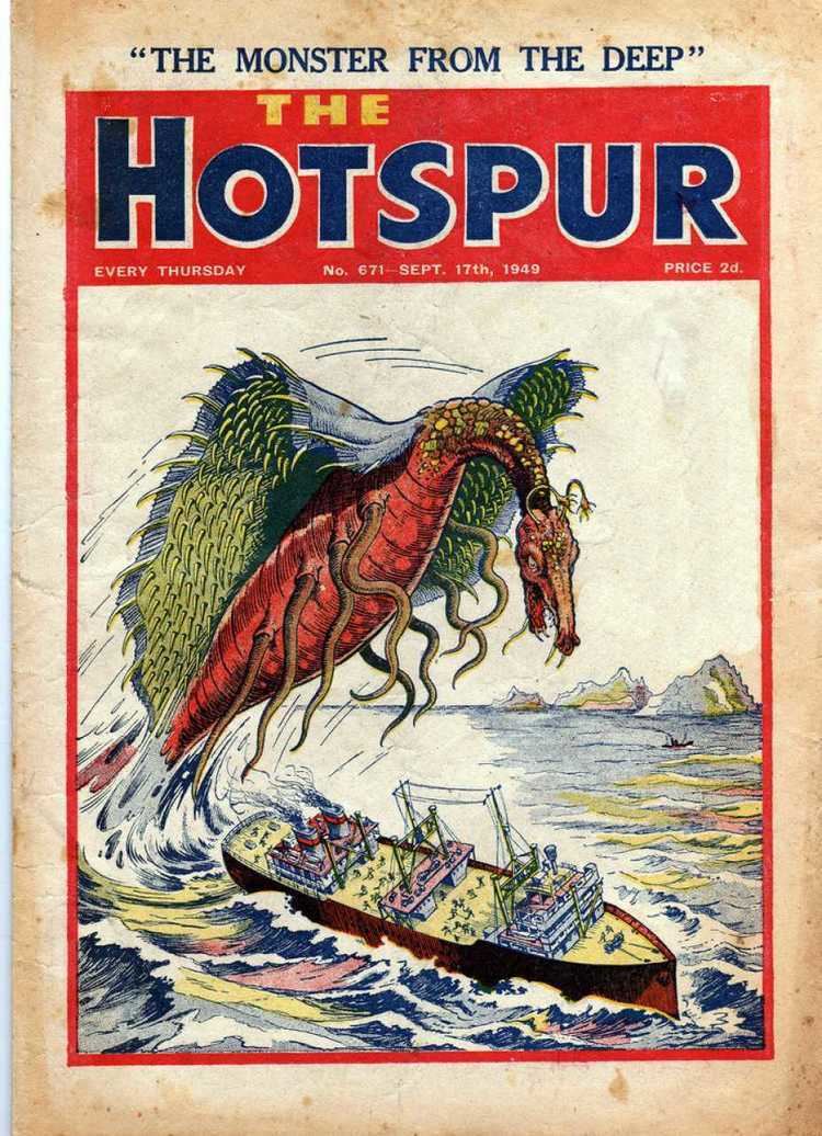 The Hotspur The Hotspur 671 The Monster from the Deep Issue User Reviews
