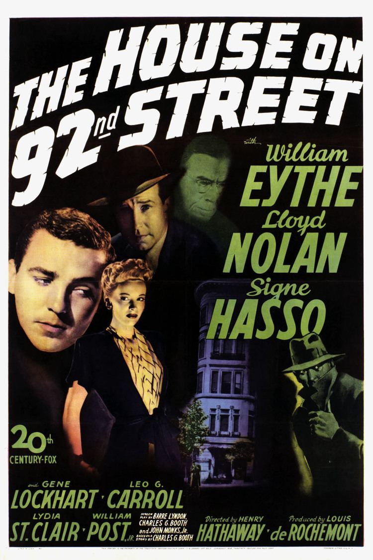 The House on 92nd Street wwwgstaticcomtvthumbmovieposters2298p2298p