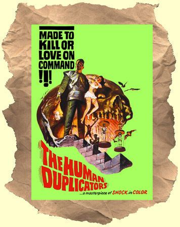 The Human Duplicators HUMAN DUPLICATORS Buy it on DVD Killer aliens Richard Keil