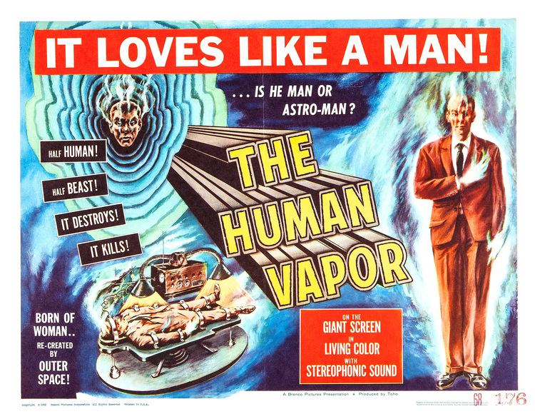 The Human Vapor The Human Vapor Gasu Ningen Da Ichigo 1960 O Homem Gasoso