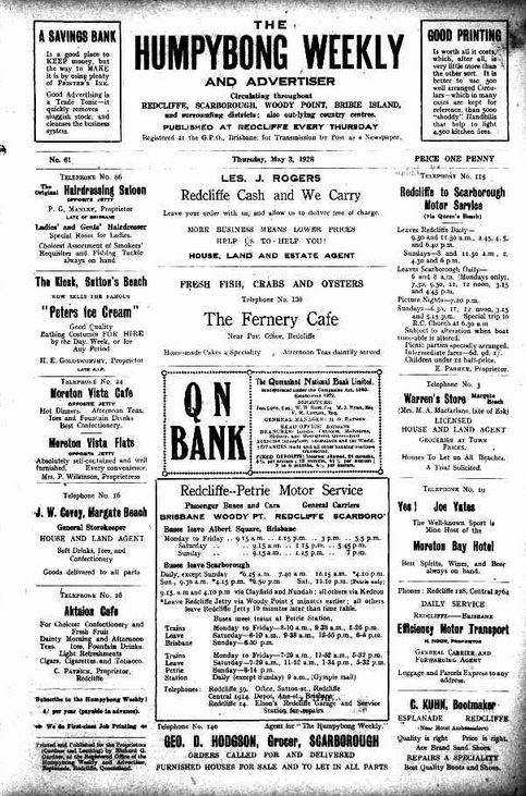 The Humpybong Weekly and Advertiser