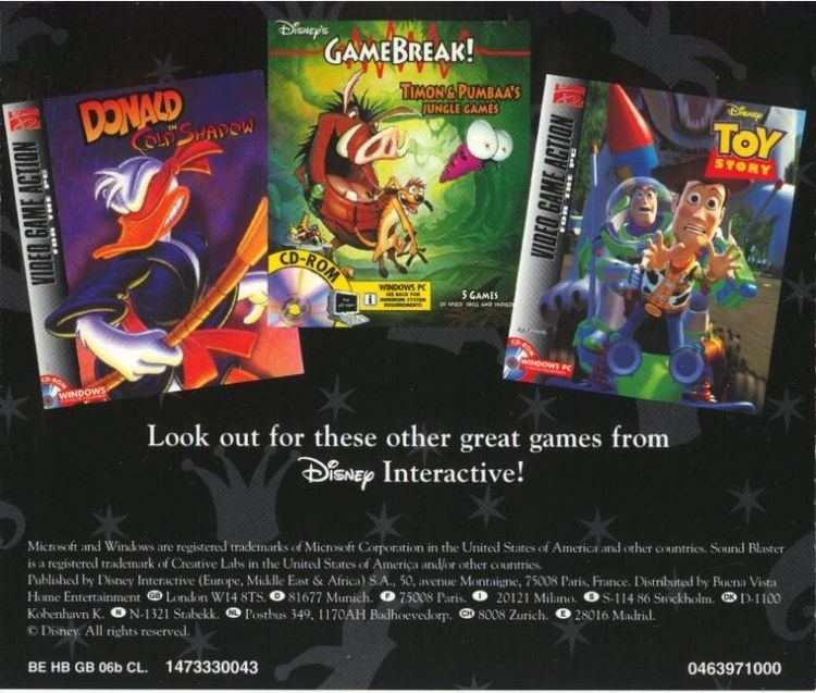 The Hunchback of Notre Dame: Topsy Turvy Games Disney39s The Hunchback of Notre Dame 5 Topsy Turvy Games 1996