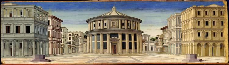 The Ideal City (painting) FileFormerly Piero della Francesca Ideal City Galleria
