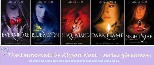 The Immortals (books) Daisy Chain Book Reviews Win The Immortals Series by Alyson Noel