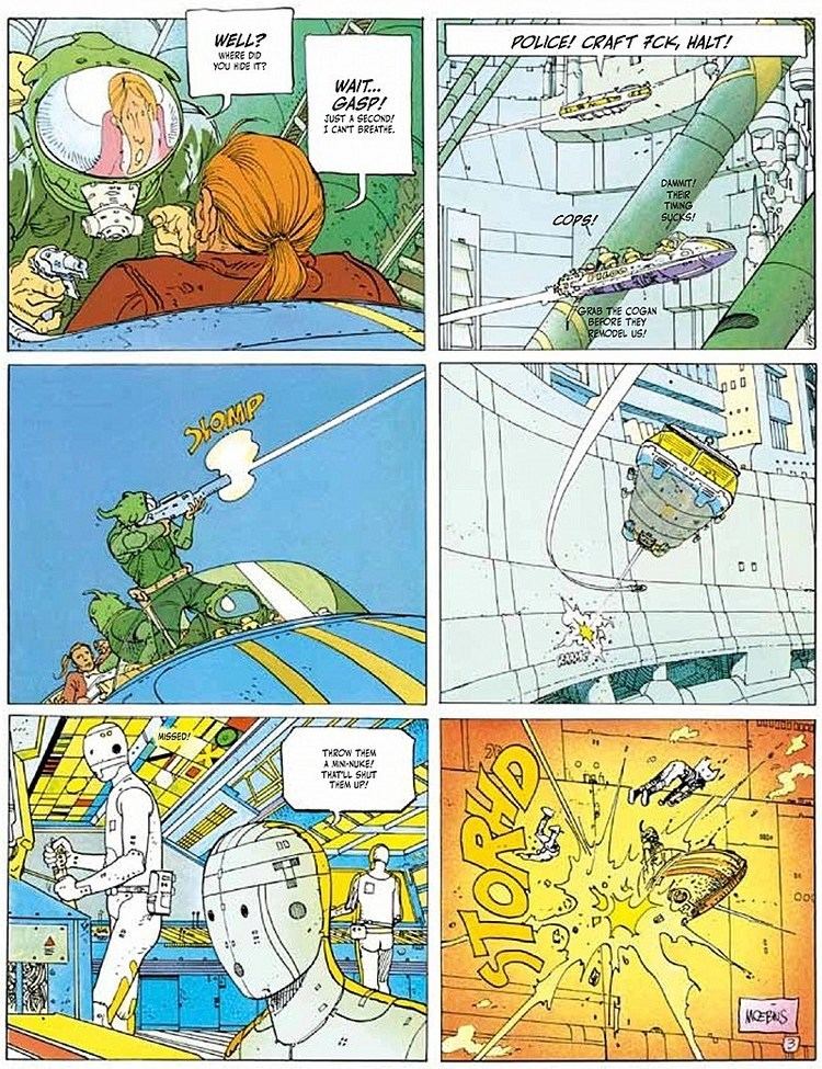 The Incal Behold the Glory That is 39The Incal39 by Moebius Preview
