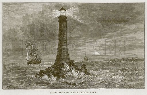 The Inchcape Rock Lighthouse of the Inchcape Rock Look and Learn History Picture Library
