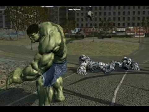 The Incredible Hulk (2008 video game) The Incredible Hulk game 2008 Hulkbusters cutscenes YouTube