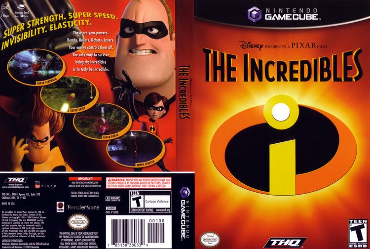 The Incredibles (video game) The Incredibles Cover Download Nintendo Gamecube Covers The Iso Zone
