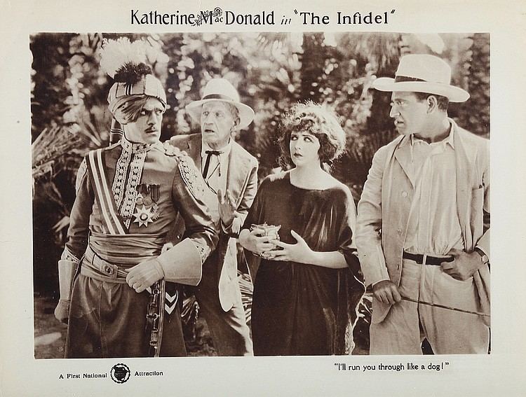 The Infidel (1922 film) Boris Karloff lobby card from The Infidel A First National