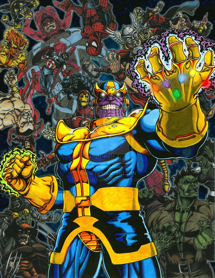 The Infinity Gauntlet Thanos Infinity Gauntlet vs Nemesis Battles Comic Vine