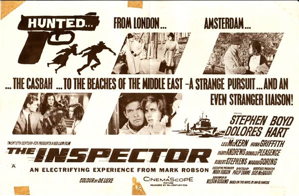 The Inspector (1962 film) Flyer for The Inspector 1962 Going To The Pictures