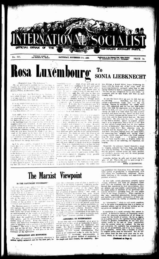 The International Socialist (newspaper)