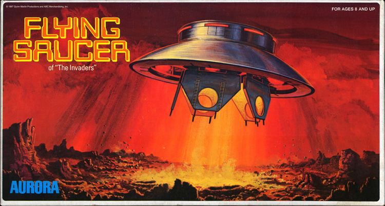 The Invaders Invaders UFO 172 Model Kit by Aurora