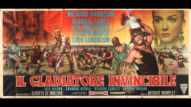 The Invincible Gladiator The Invincible Gladiator 1961 music by Carlo Franci YouTube