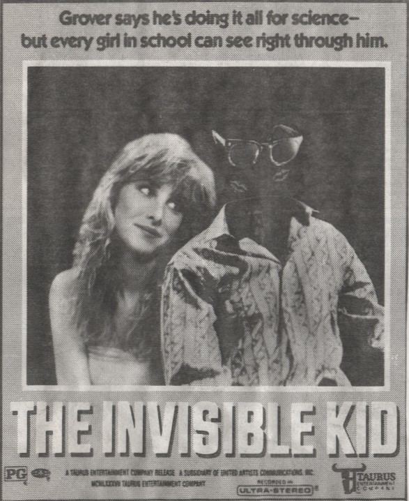 The Invisible Kid The Invisible Kid 1988 and the Limits of Dumb Fun Hidden Films