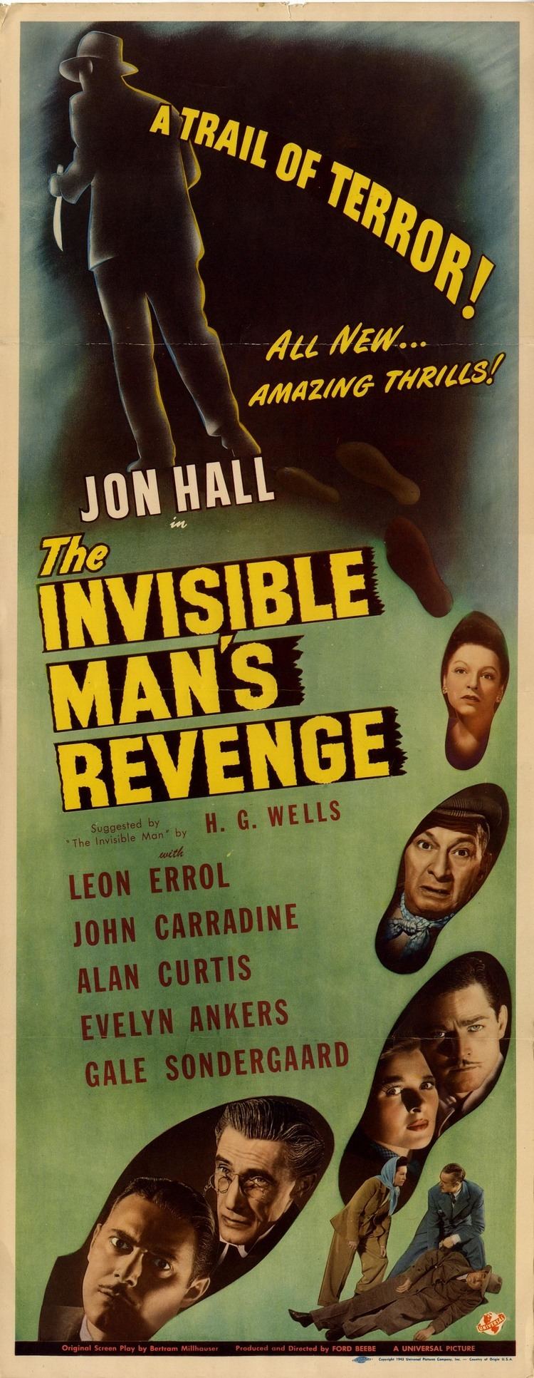 The Invisible Man's Revenge Universal Monsters in Review The Invisible Mans Revenge 1944