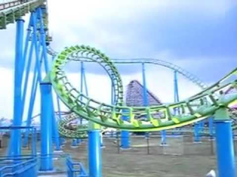 The Jester (roller coaster) The Jester at Six Flags New Orleans YouTube