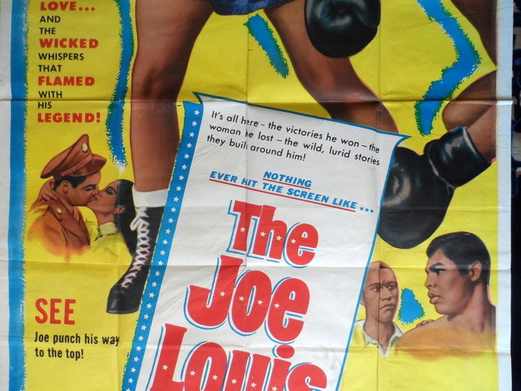 The Joe Louis Story 1953 The Joe Louis Story threesheet movie poster 40 x 78