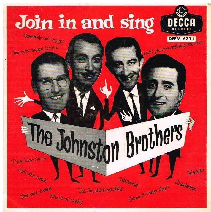 The Johnston Brothers Join in and sing by The Johnston Brothers EP with inoxydable Ref