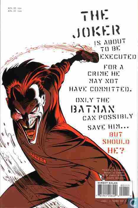 The Joker: Devil's Advocate Batman Joker Montoya Renee Joker Devils advocate Comic book