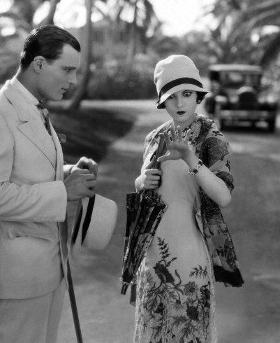 The Joy Girl Olive Borden and Neil Hamilton in The Joy Girl 1920s Fashion