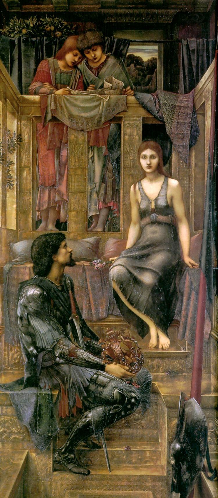 The King and the Beggar-maid King Cophetua BurneJones Edward Gallery Web gallery of art