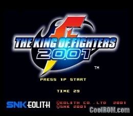 The King of Fighters 2001 King of Fighters 2001 ROM Download for Neo Geo CoolROMcom